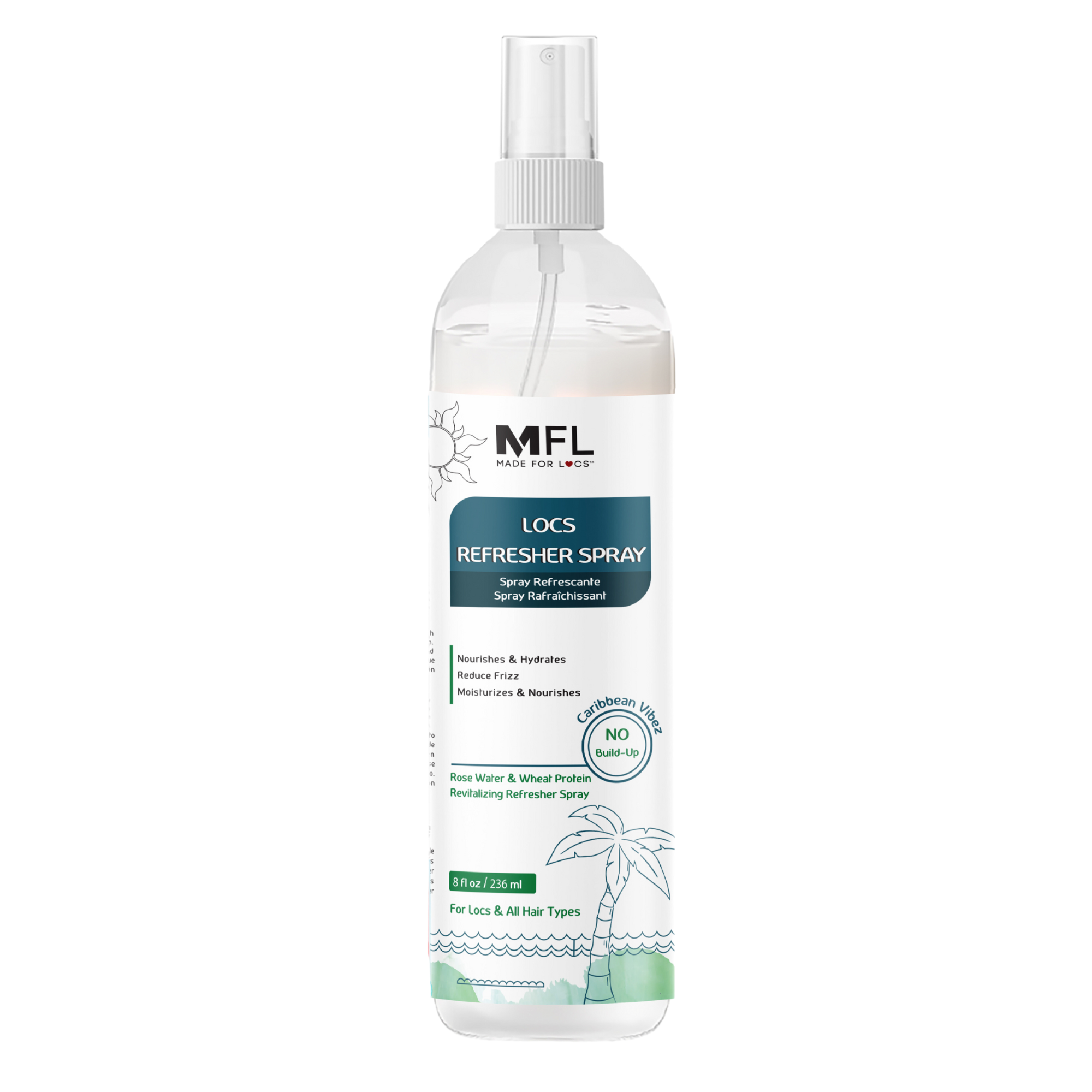 Made For Locs | Rose-Water Refresher Spray, photo 8 of 8