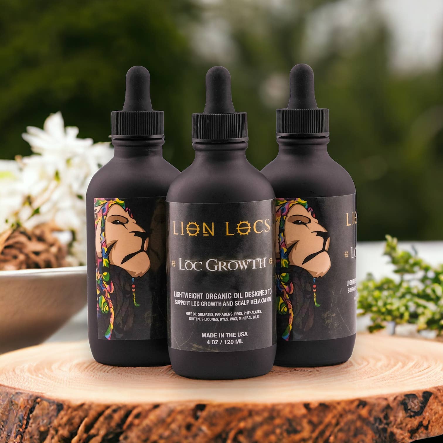 Lion Locs | Loc Growth & Scalp Relaxation Oil, photo 4 of 4