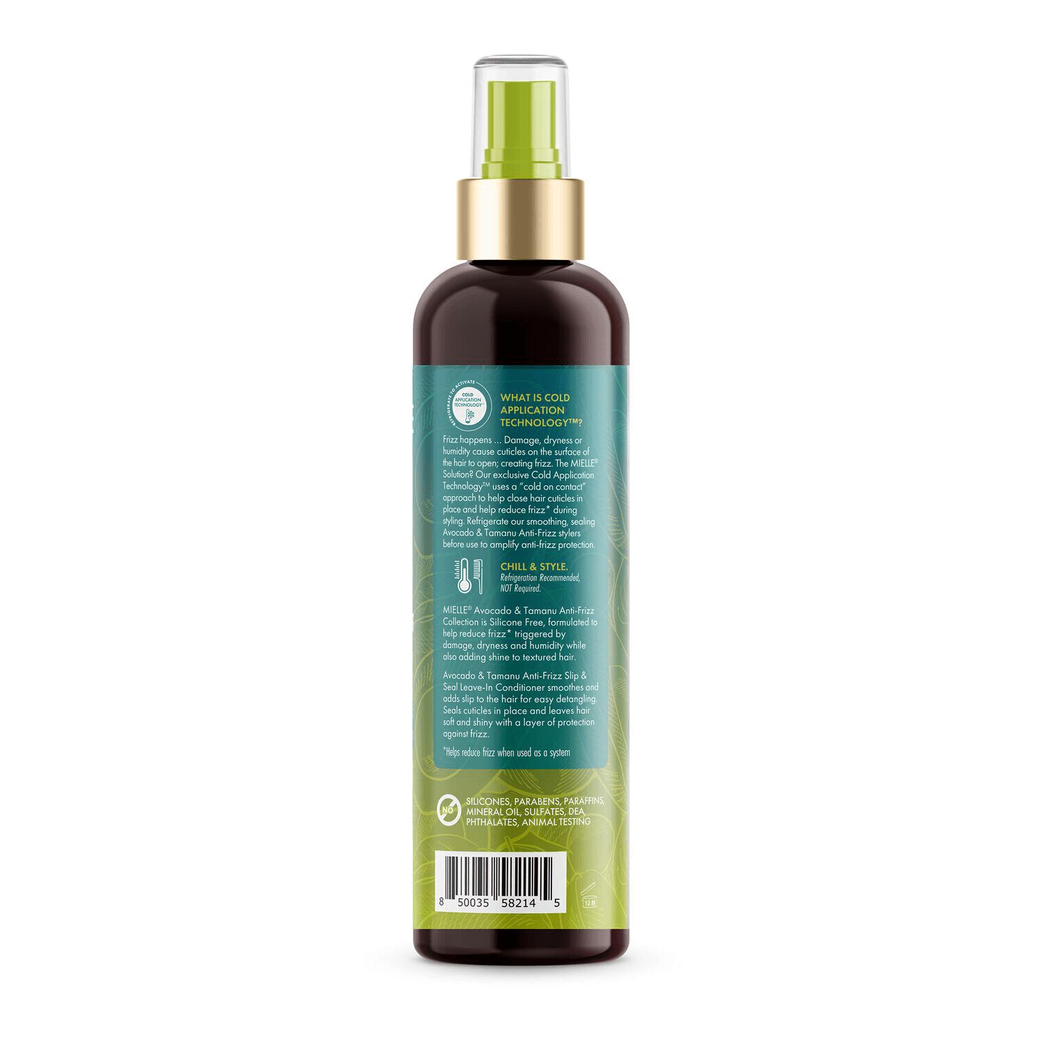MIELLE | Avocado & Tamanu Anti-Frizz Leave-In Conditioner, photo 2 of 2