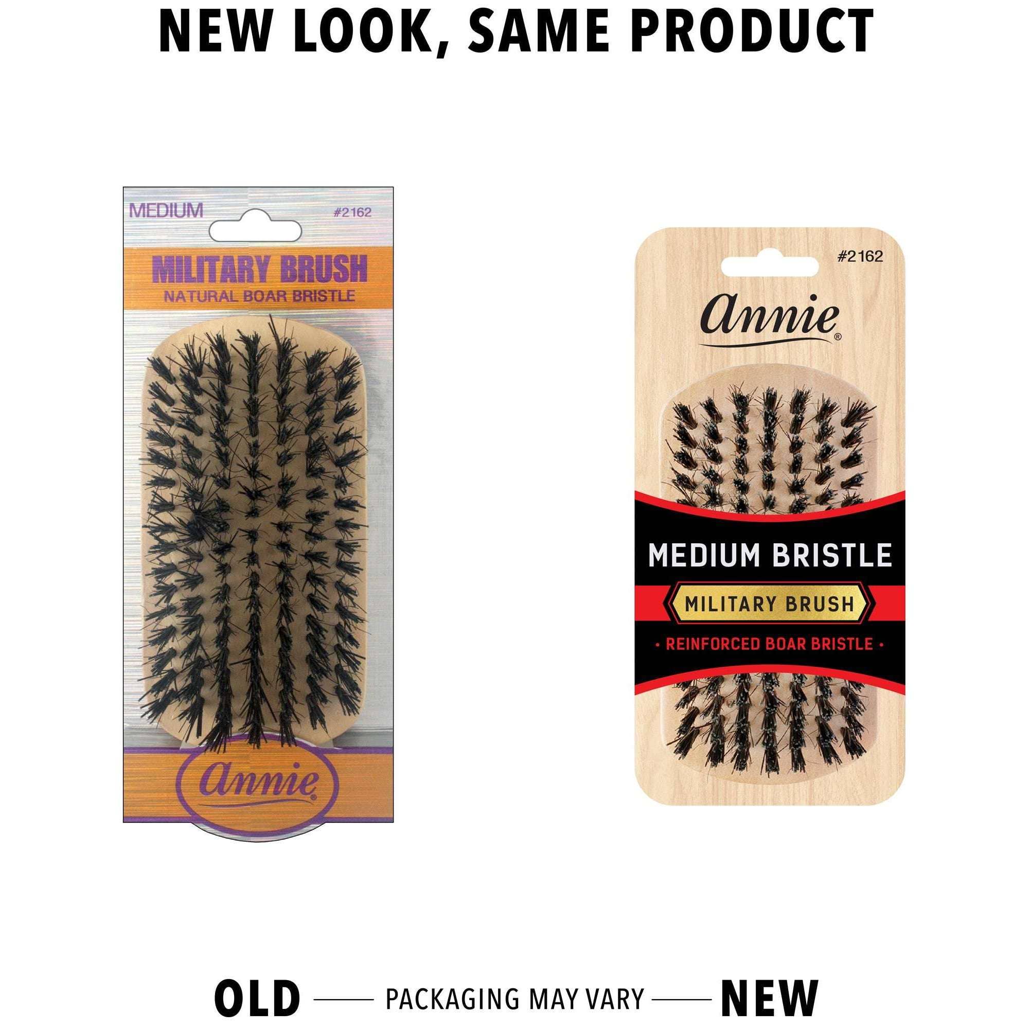 Annie International | Medium Military Brush Boar Bristle, photo 2 of 2