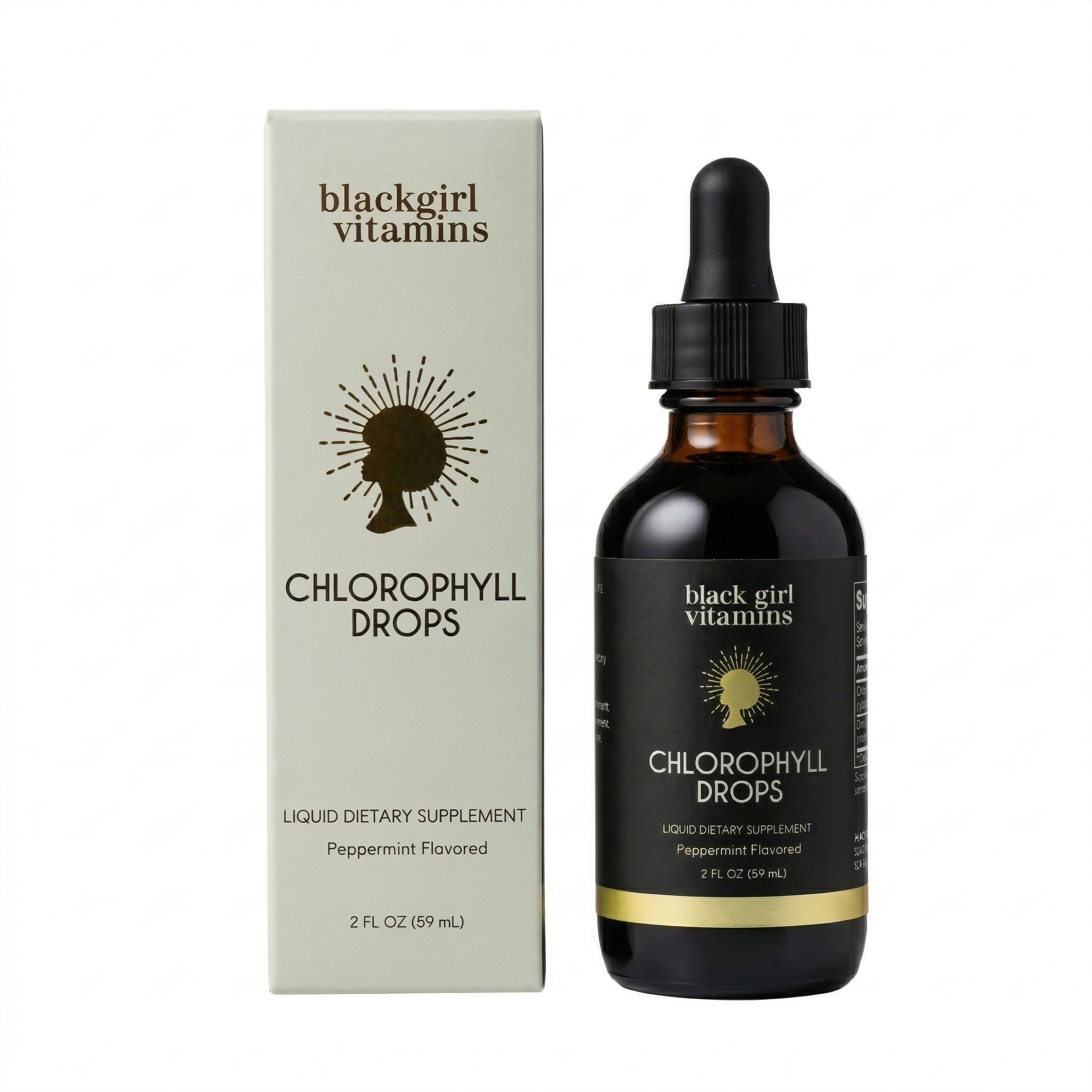 Black Girl Vitamins | Liquid Chlorophyll Drops