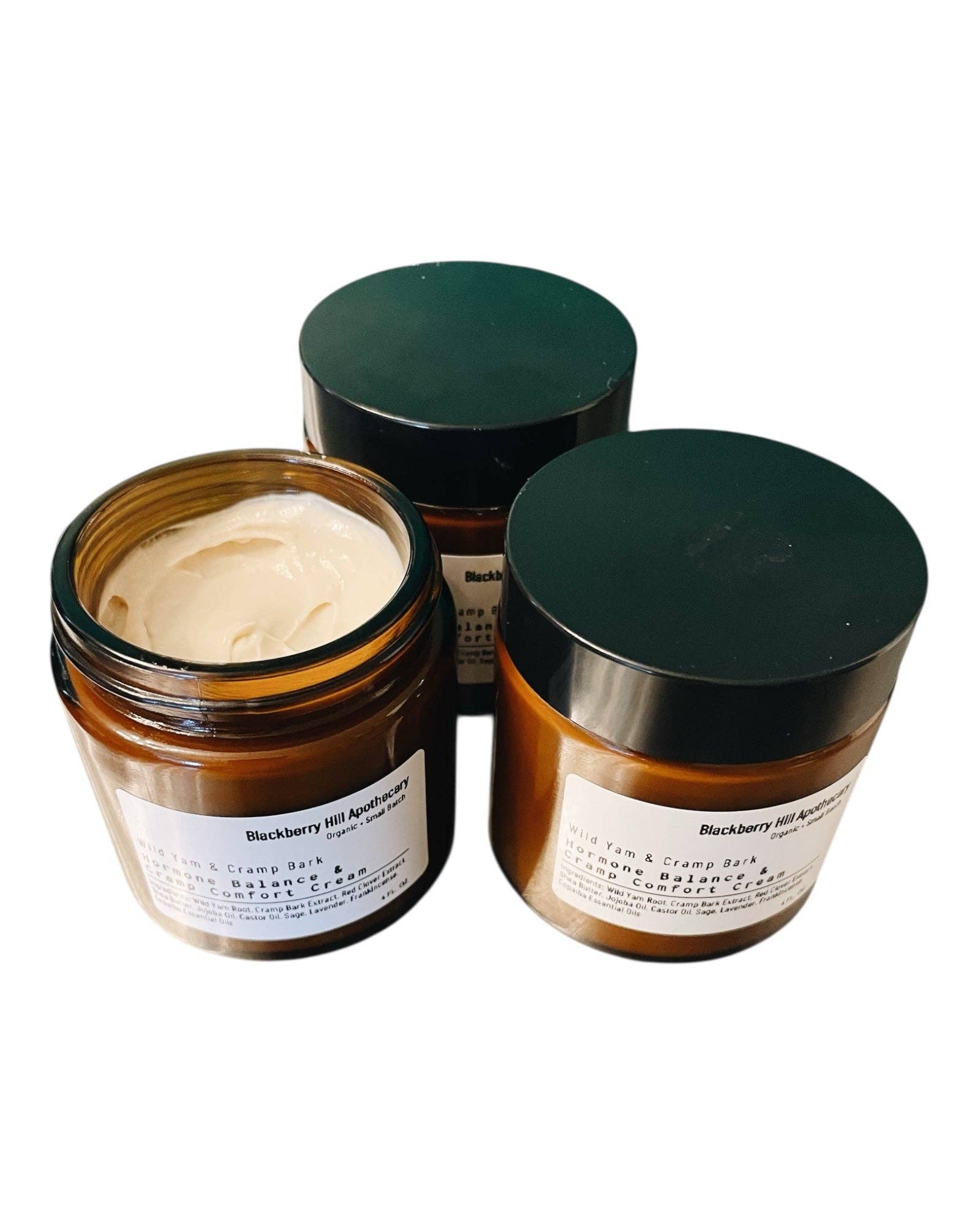 Blackberry Hill Apothecary - Wild-Yam Cramp Comfort and Hormone Balancing Cream, photo 3 of 3