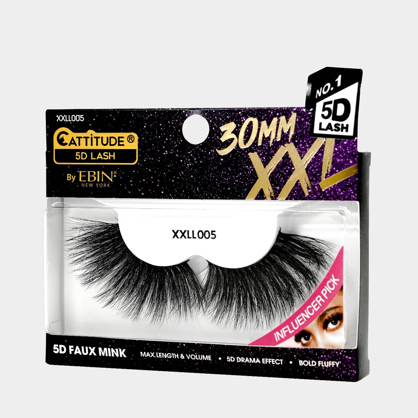 EBIN New York | Cattitude 5D 30MM XXL lashes - 5, photo 1 of 4