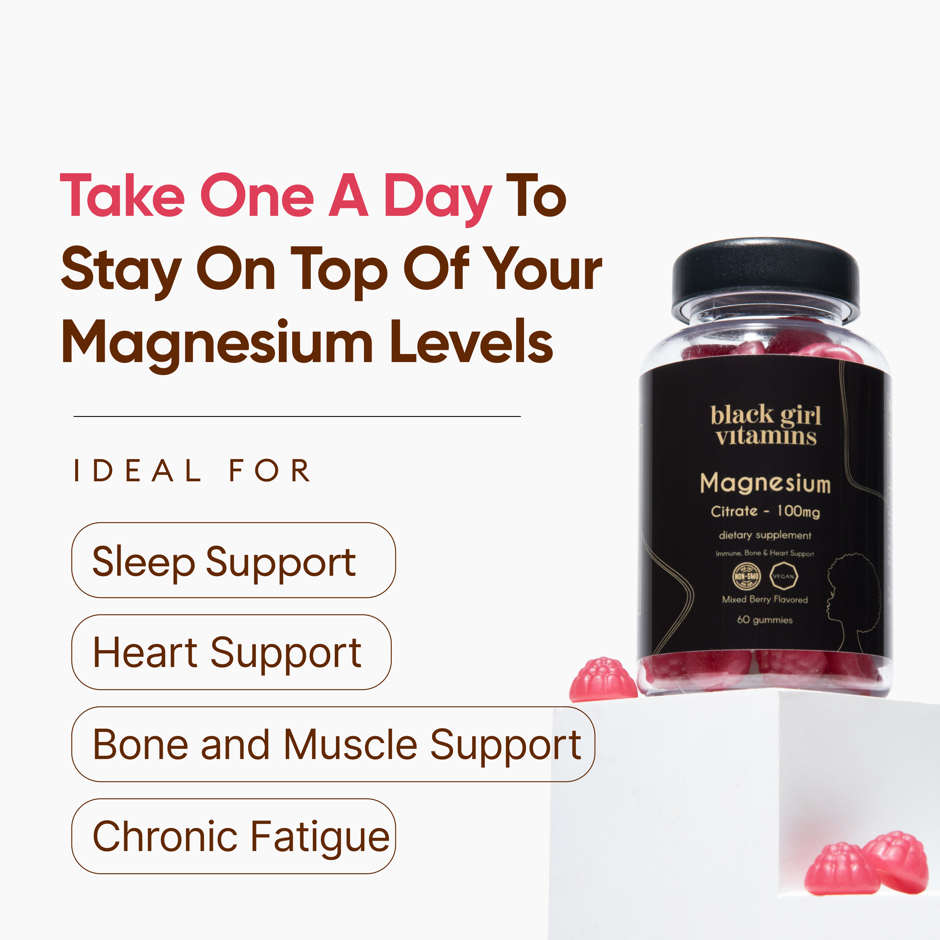 Black Girl Vitamins | BGV Magnesium, photo 4 of 4