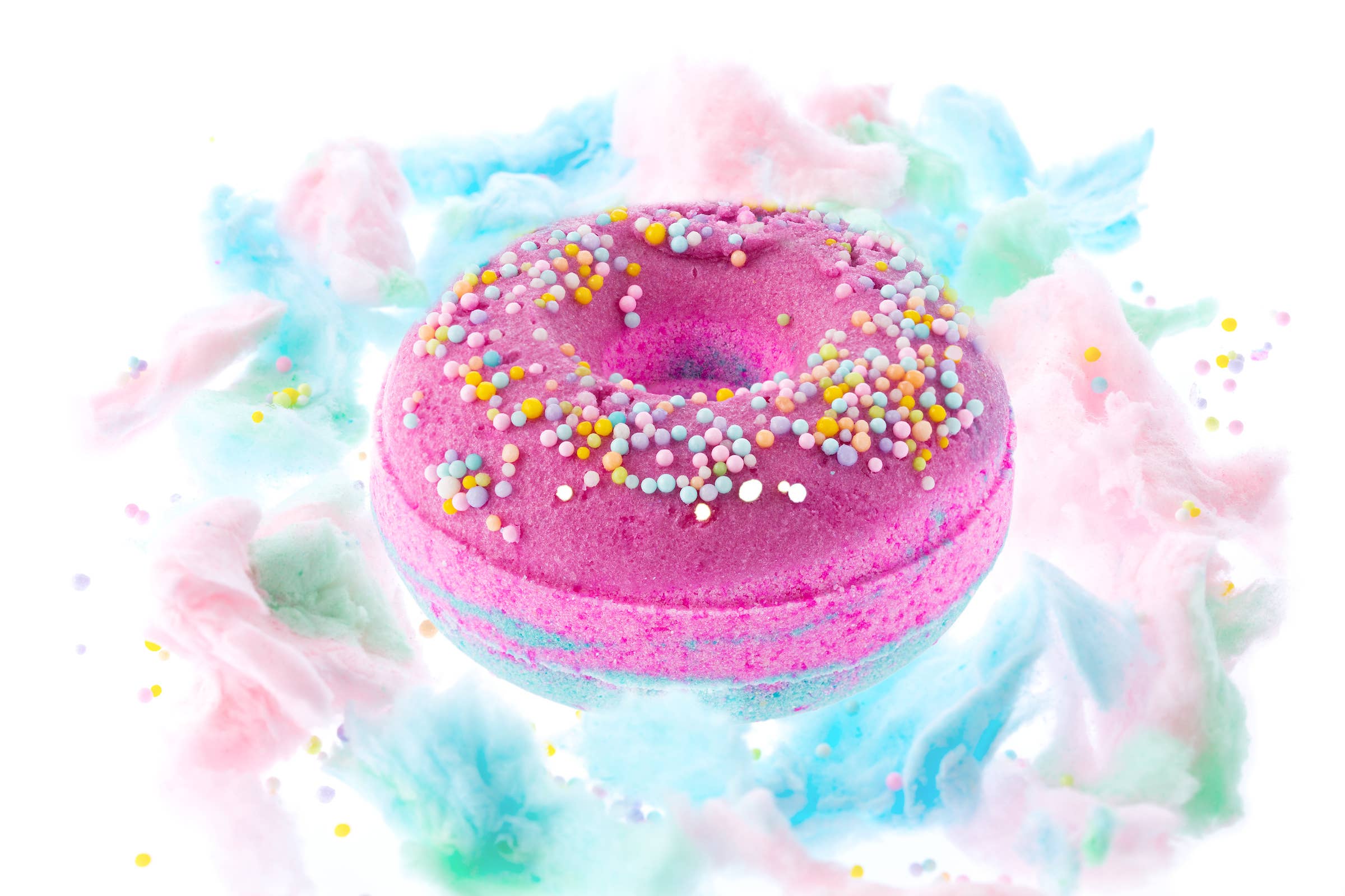 Confident Girls | Cotton Candy Donut Bath Bomb, photo 1 of 2