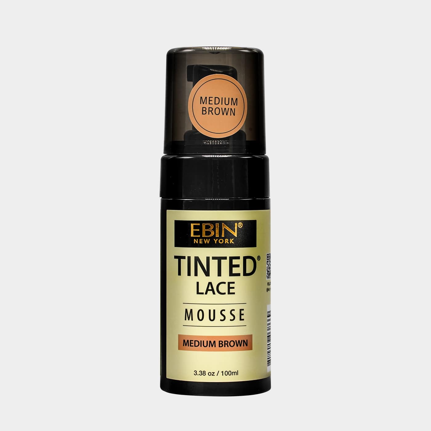 EBIN NEW YORK - Tinted Lace Mousse - Medium Brown, photo 1 of 5