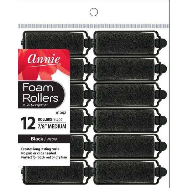 Annie International | Annie Foam Rollers Medium - 12Ct