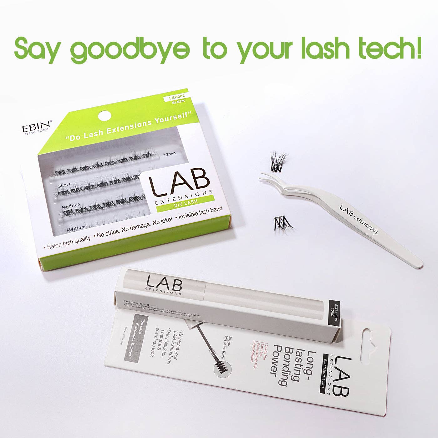 EBIN NEW YORK - LAB Extensions DIY Lashes, photo 2 of 8