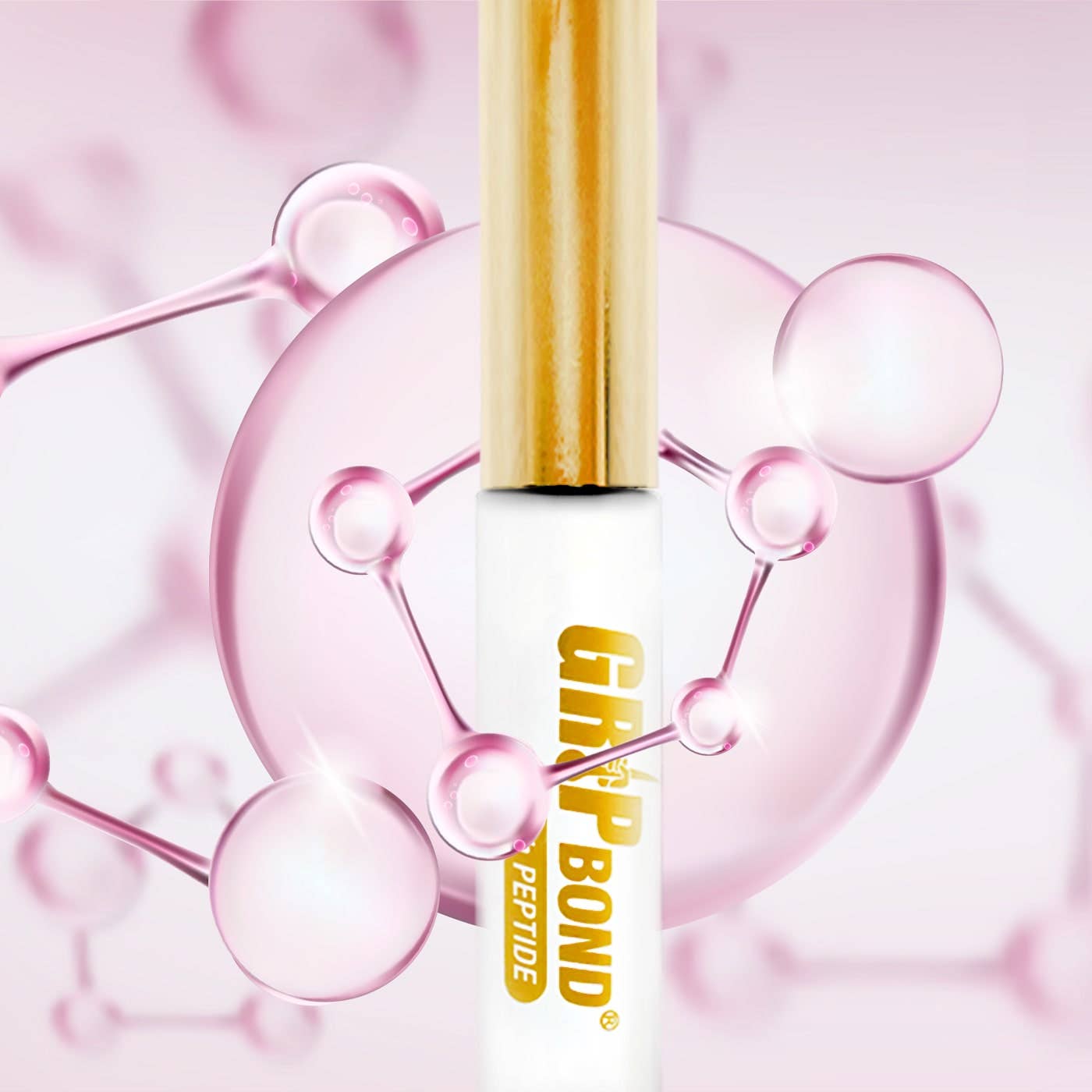 EBIN NEW YORK - GRIP BOND LASH ADHESIVE with PEPTIDE - WHITE / BRUSH, photo 5 of 7