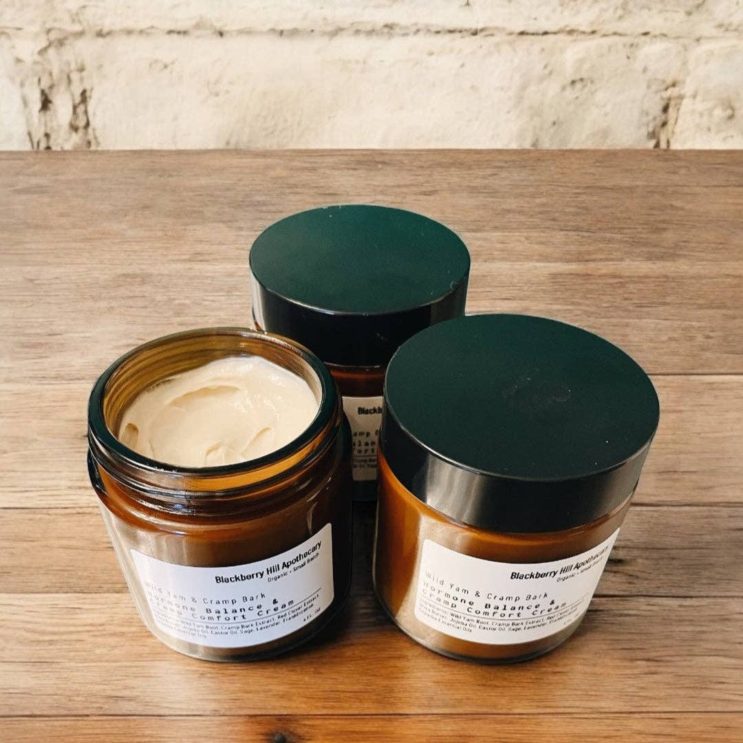 Blackberry Hill Apothecary - Wild-Yam Cramp Comfort and Hormone Balancing Cream, photo 1 of 3