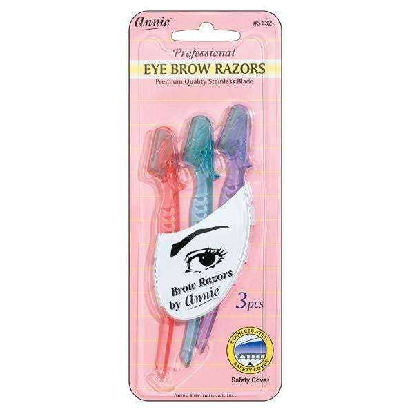 Annie International | Eyebrow Razor Set - 3ct