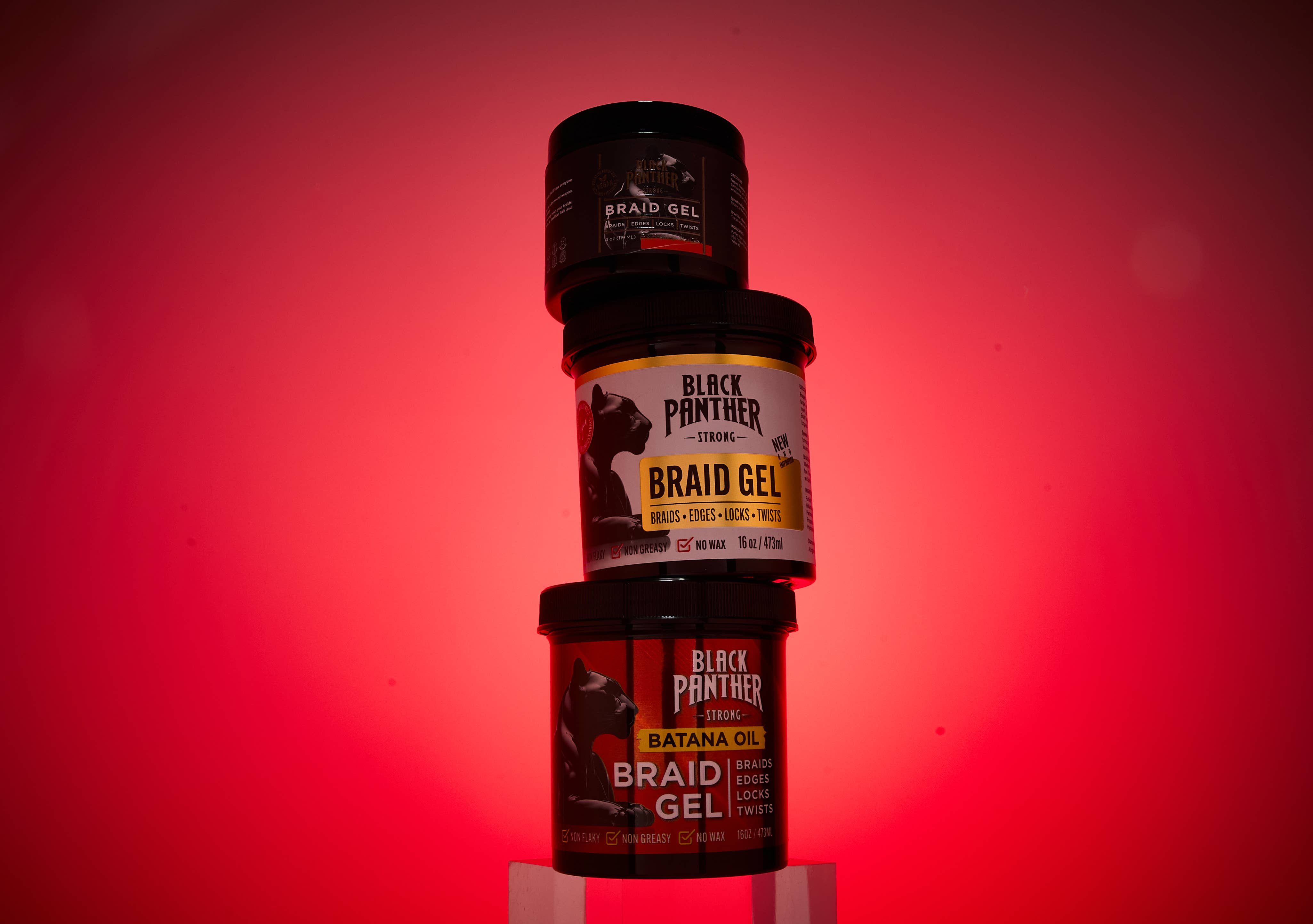 Black Panther Strong | Batana Oil Braid Gel 2 -N -1 Condition While You Braid, photo 2 of 8
