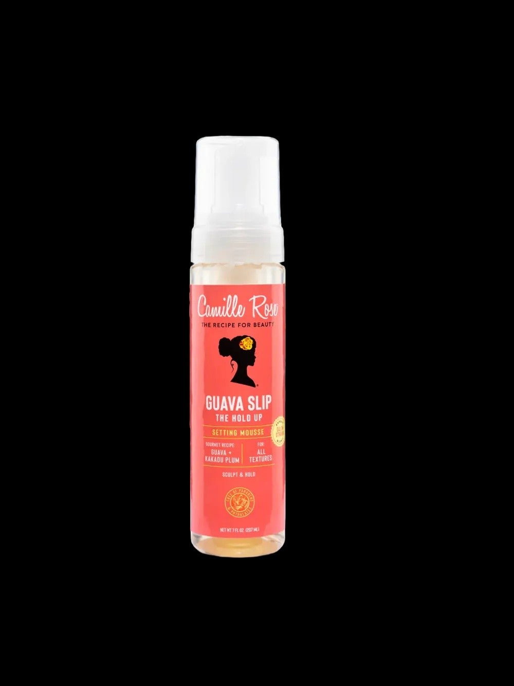 Camille Rose | Guava Slip Style & Set Hard Hold Up Mousse