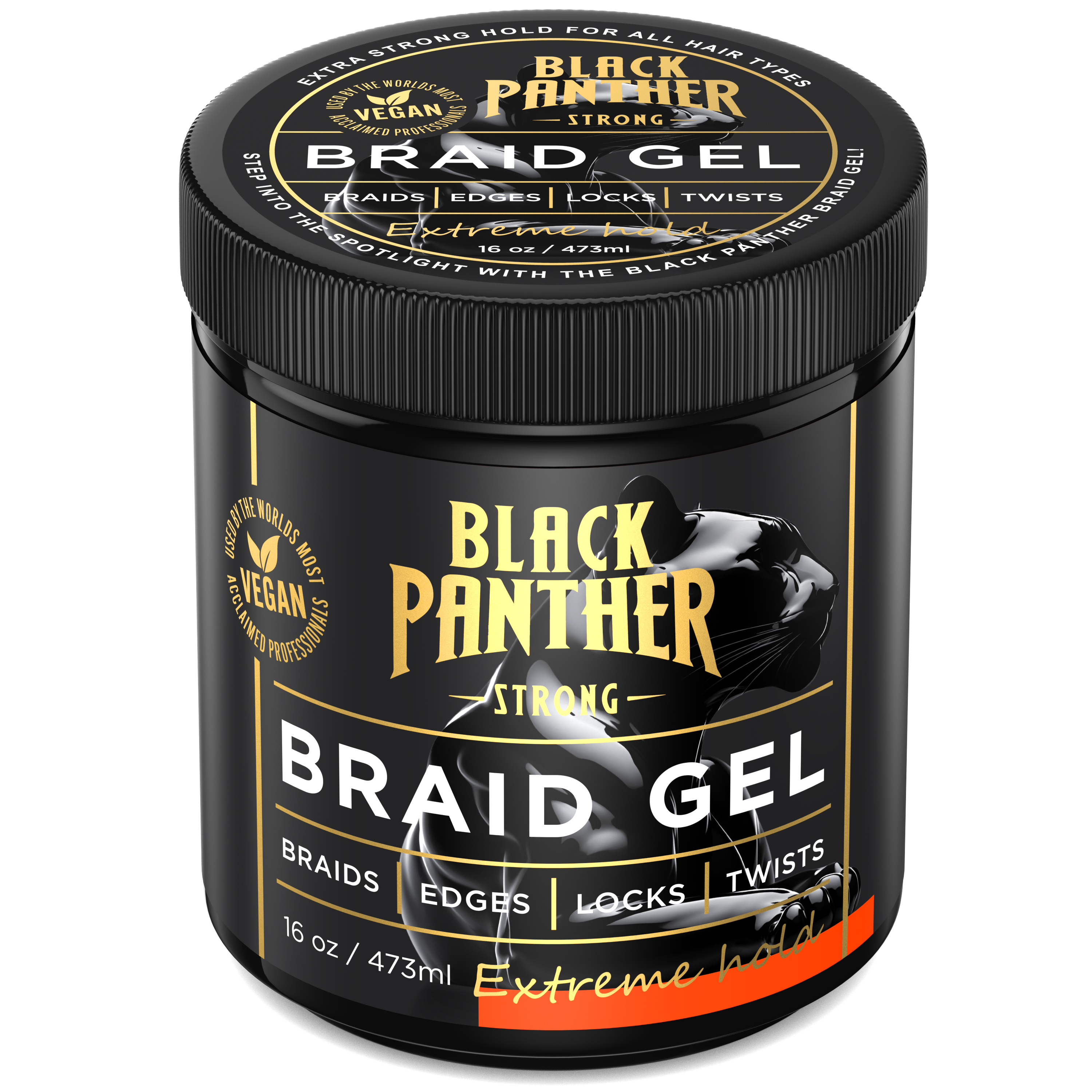 Black Panther Strong | Black Panther Professional Braid Gel 16 oz, photo 1 of 8