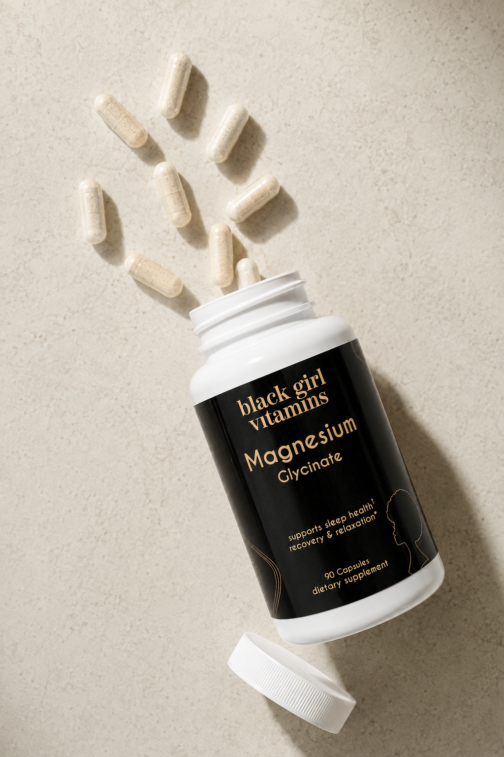 Black Girl Vitamins - Magnesium Glycinate Capsules, photo 2 of 3