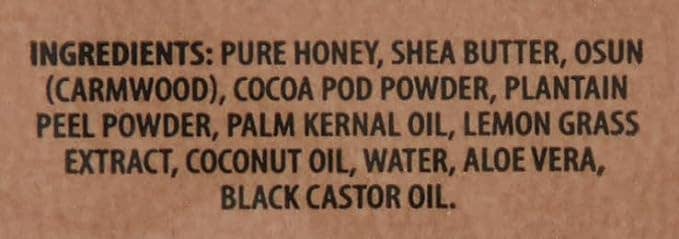 RA Cosmetics - African Black Soap Bar, Black Castor Oil - 5 oz, photo 5 of 7