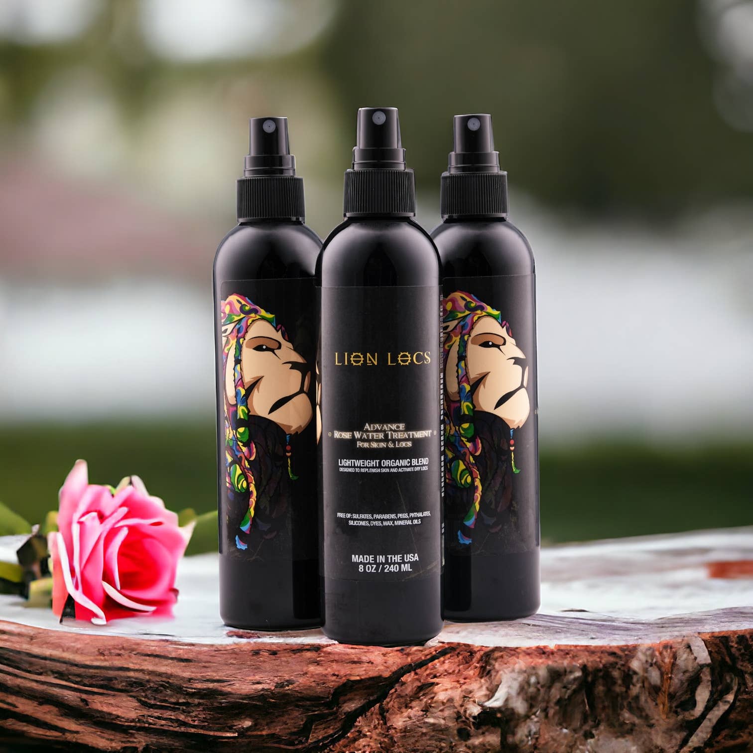 Lion Locs | Locs Advanced Rosewater Conditioning Oil, photo 5 of 5