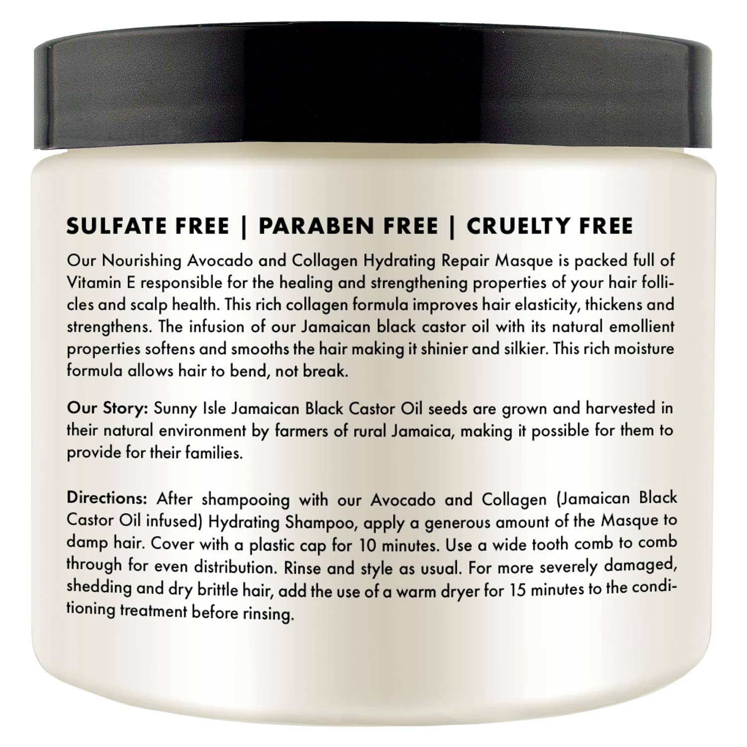 Sunny Isle | Avocado & Collagen Hydrating Hair Masque, photo 2 of 2