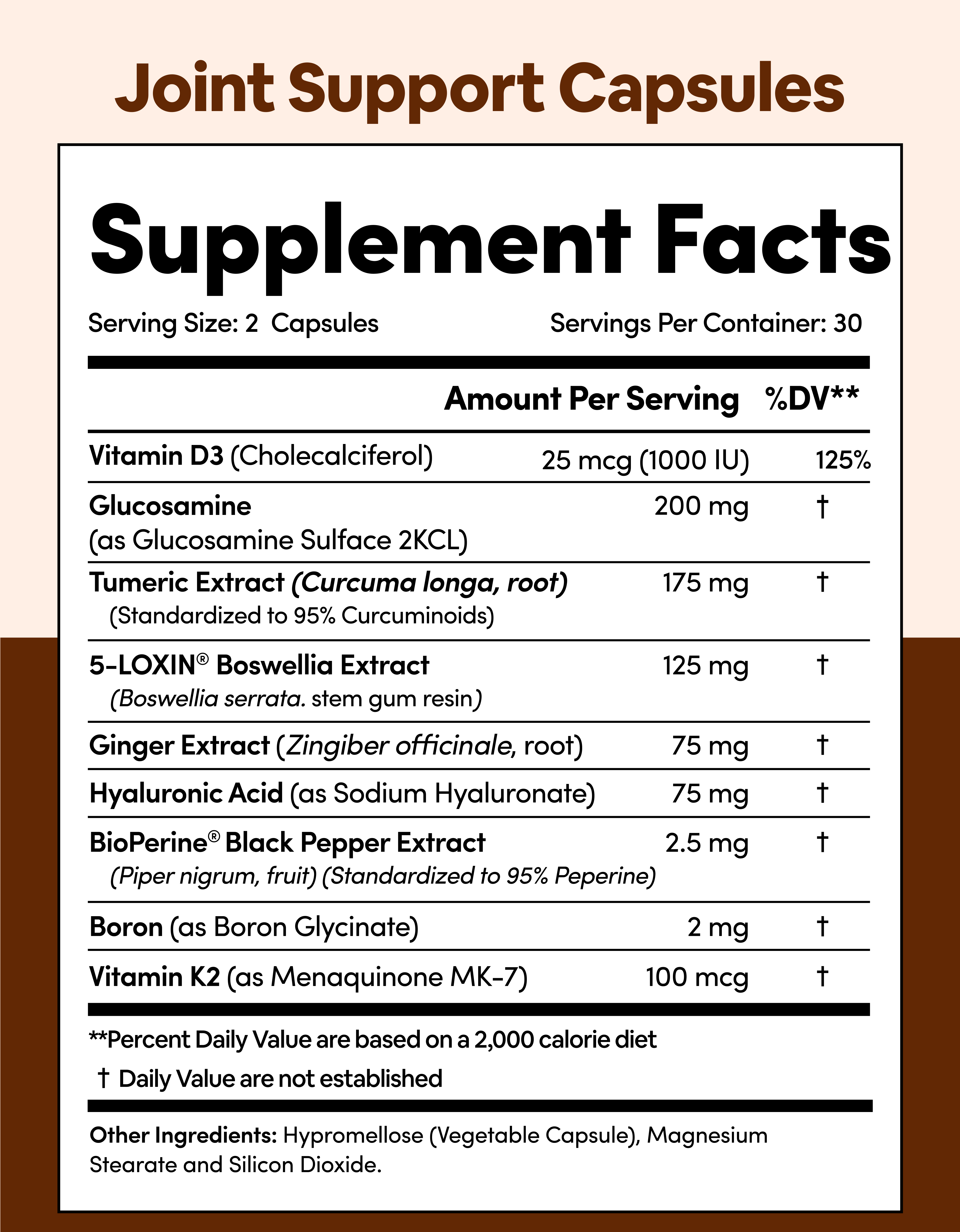 Black Girl Vitamins | BGV Joint Support, photo 3 of 3