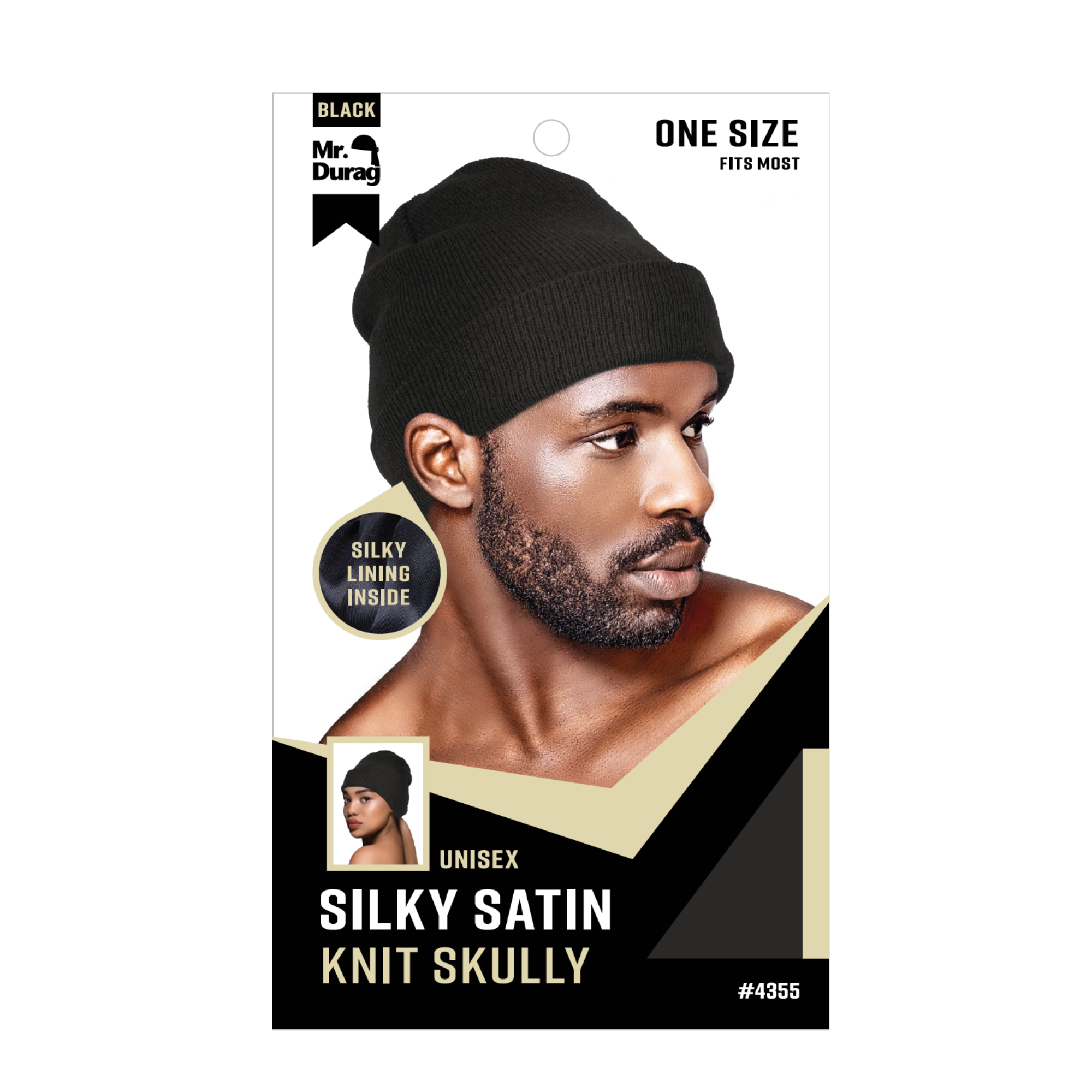 Annie International | Mr. Durag Silky Satin Knit Skully, photo 6 of 6