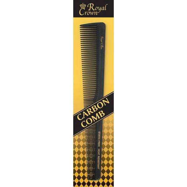 Annie International | Royal Crown Series Carbon Barber Comb - 7 Inch