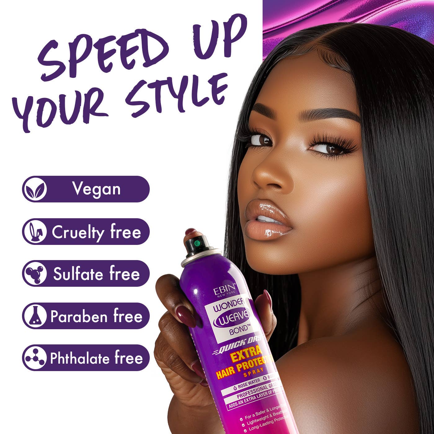 EBIN NEW YORK | Wonder Weave Bond - Hair Protection Spray, photo 3 of 6