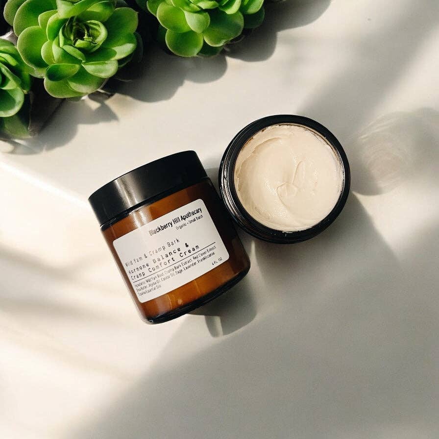 Blackberry Hill Apothecary - Wild-Yam Cramp Comfort and Hormone Balancing Cream, photo 2 of 3