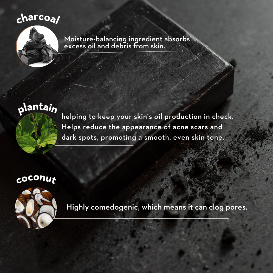 JACQ'S - Plantain + Charcoal Beauty Bar, photo 3 of 5