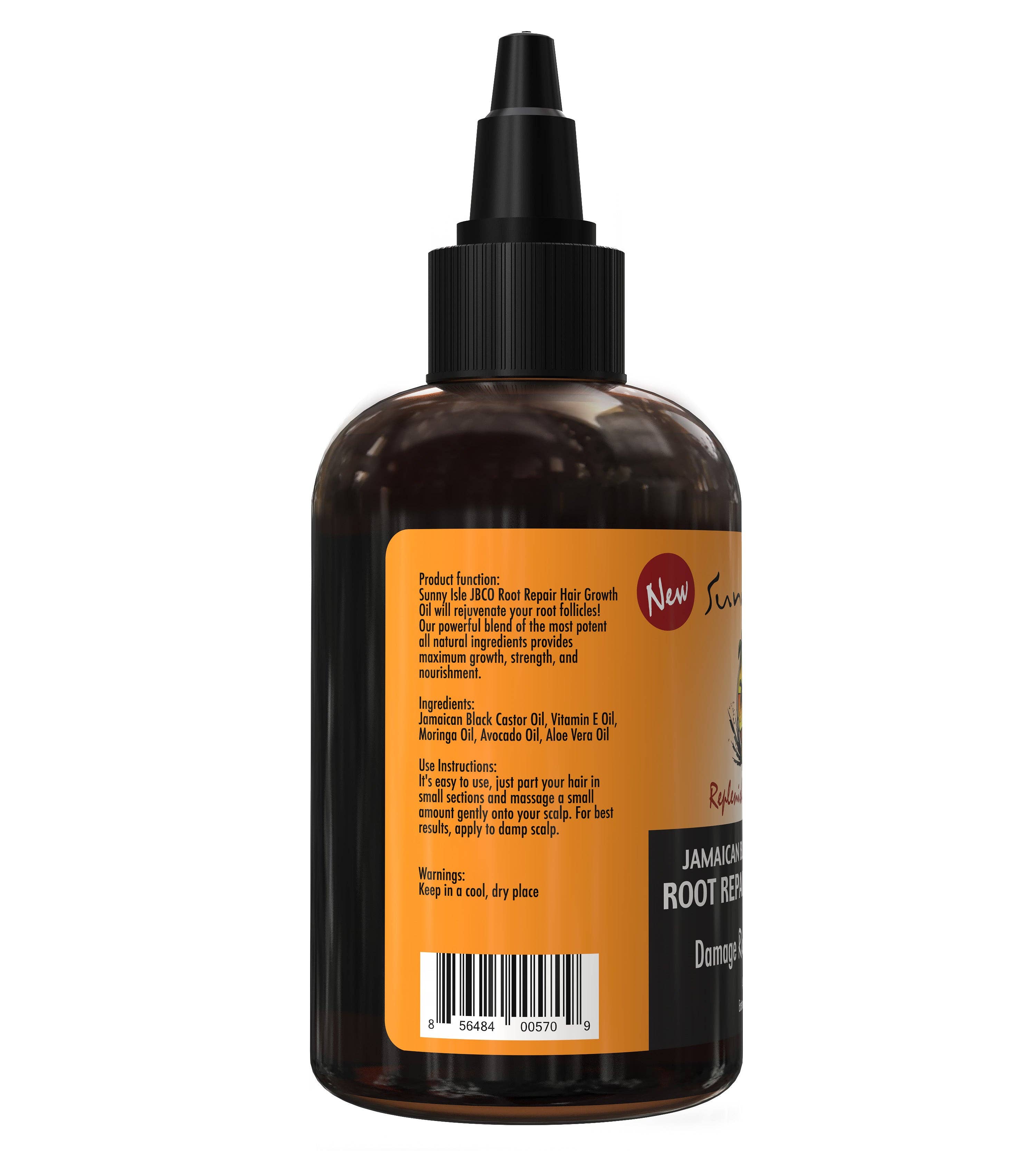 Sunny Isle | Jamaican Black Castor Oil Root Repair Growth Oil, photo 2 of 3