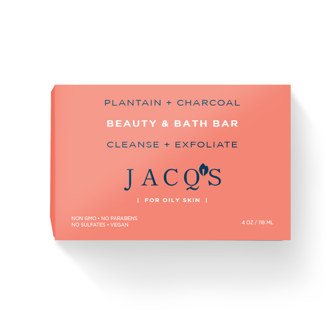 JACQ'S - Plantain + Charcoal Beauty Bar, photo 2 of 5