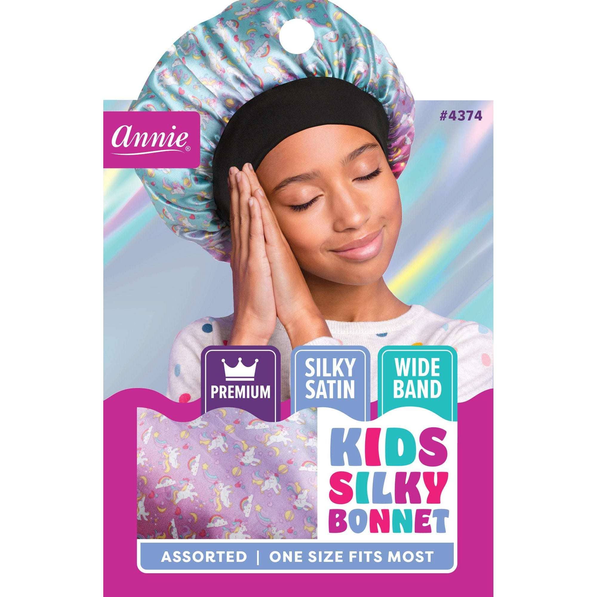 Annie International | Premium Kid's Silky Wide Edge Bonnet Dual Layer, photo 2 of 3