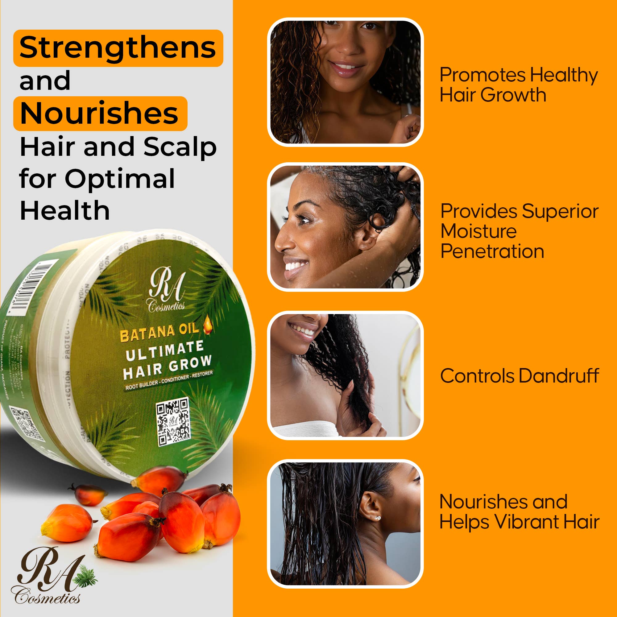 RA Cosmetics | Batana Oil Ultimate Hair Grow, photo 7 of 8