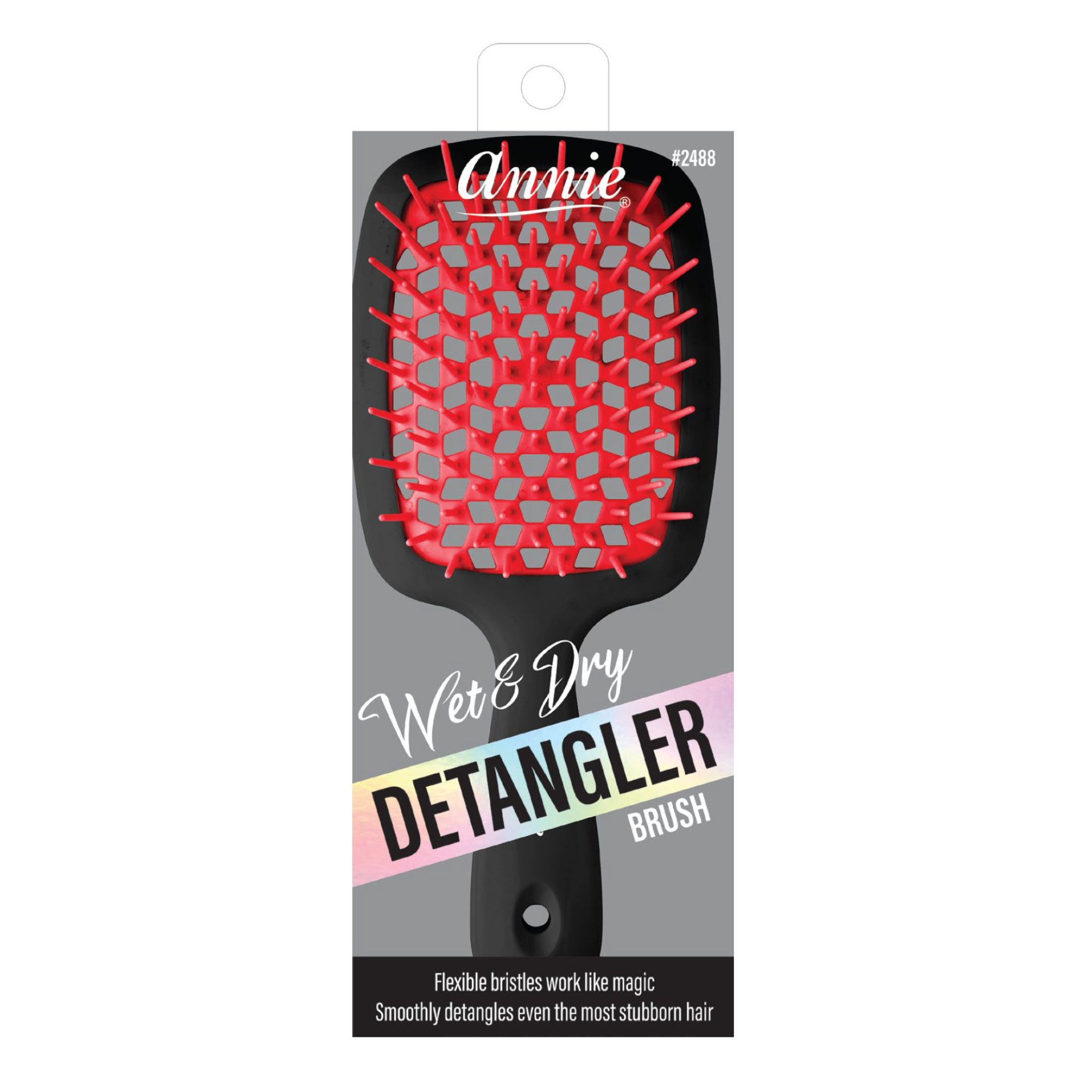 Annie International | Wet & Dry Detangling Hairbrush, photo 1 of 3