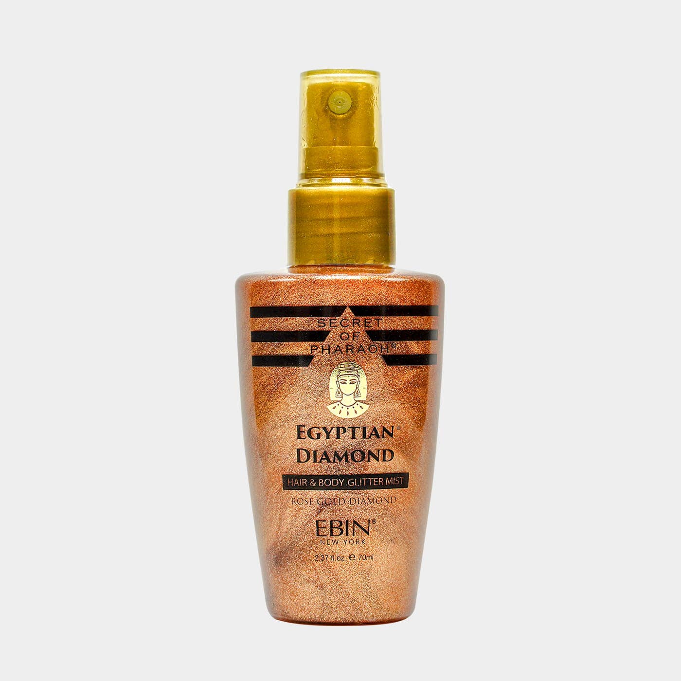 EBIN NEW YORK | Secret of Pharaoh Egyptian Diamond Glitter Mist - Rose Gold, photo 1 of 5