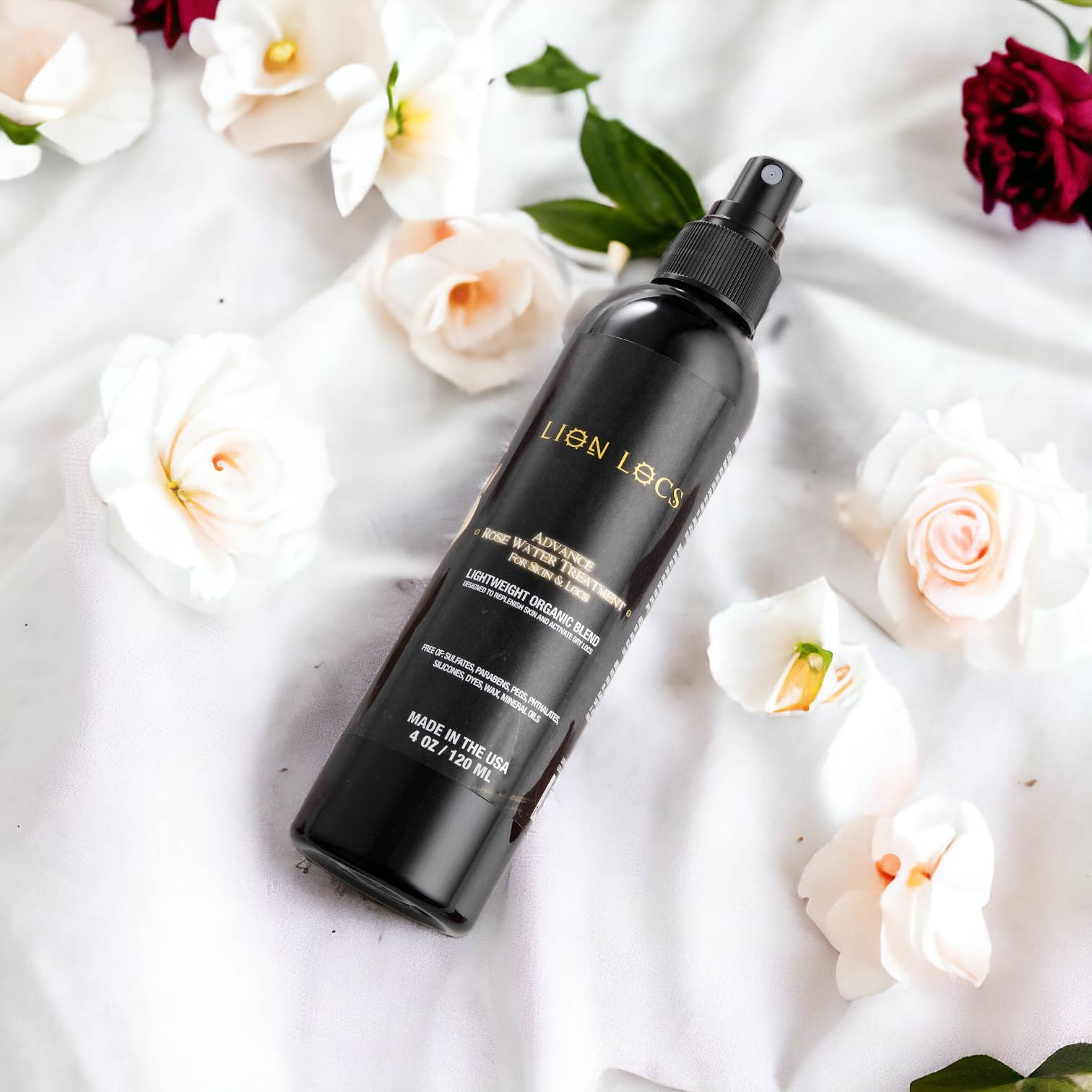 Lion Locs | Locs Advanced Rosewater Conditioning Oil, photo 4 of 5