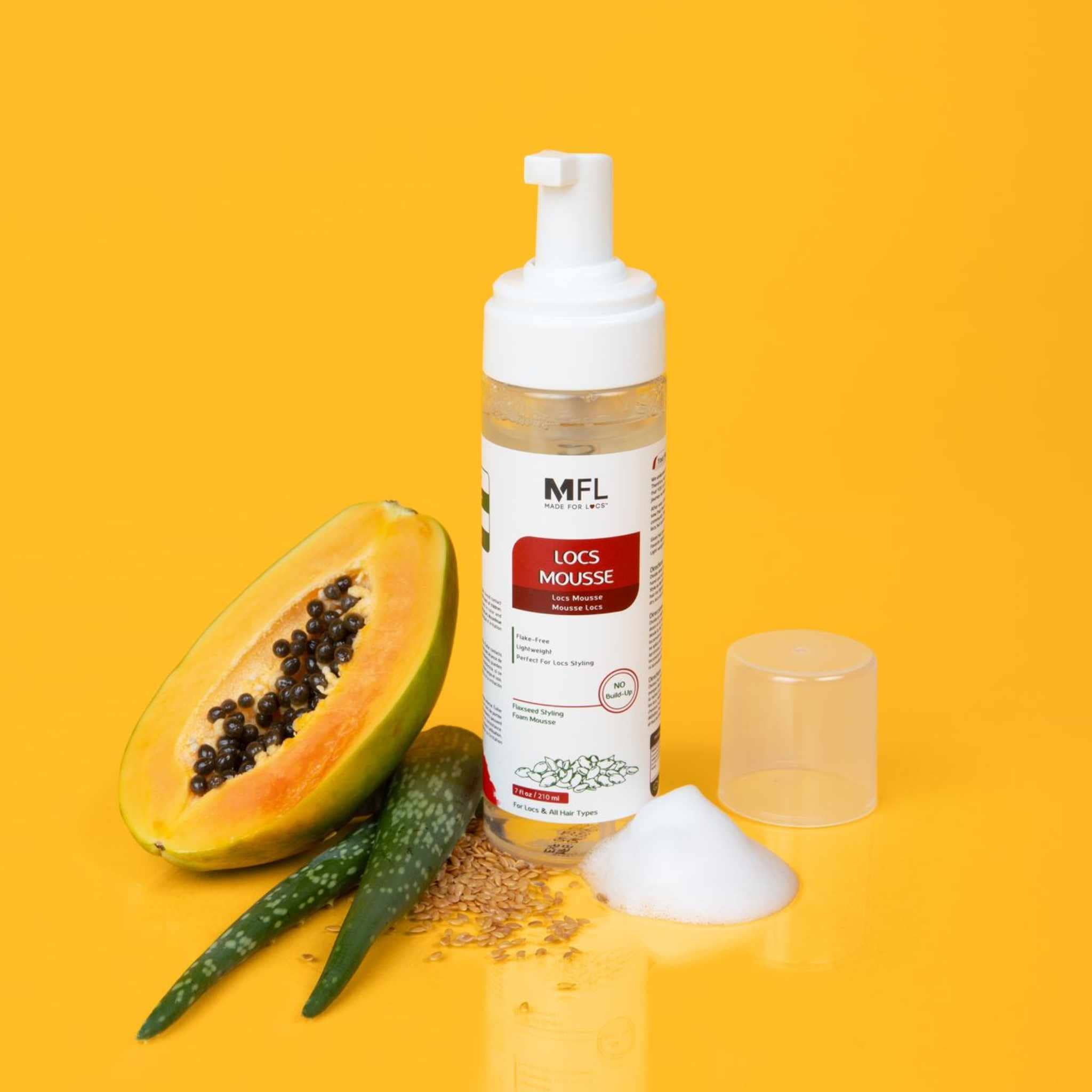 Made For Locs | Locs Styling Flaxseed Mousse, photo 2 of 4