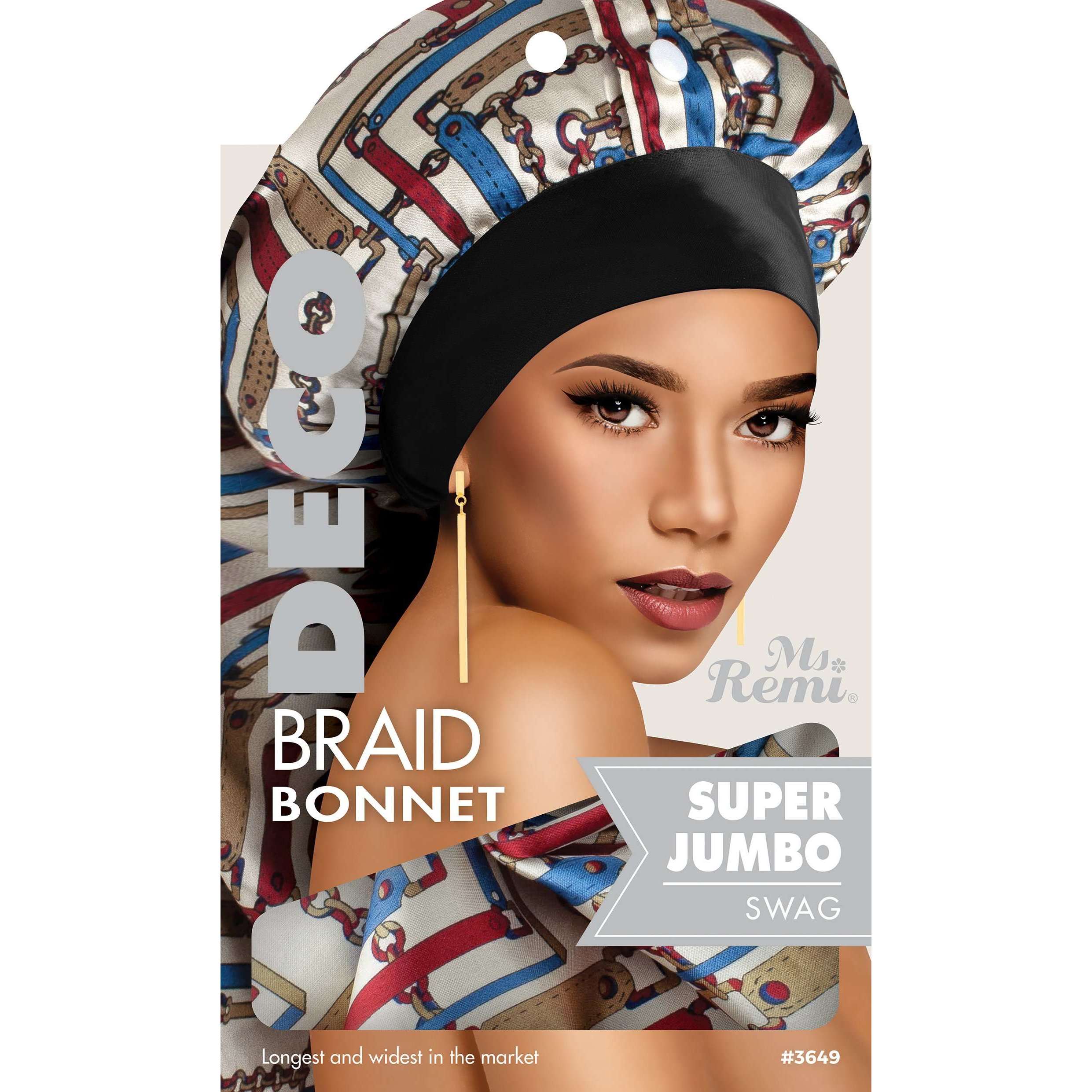 Annie International | Ms. Remi Deco Braid Bonnet Jumbo - XL, photo 4 of 4