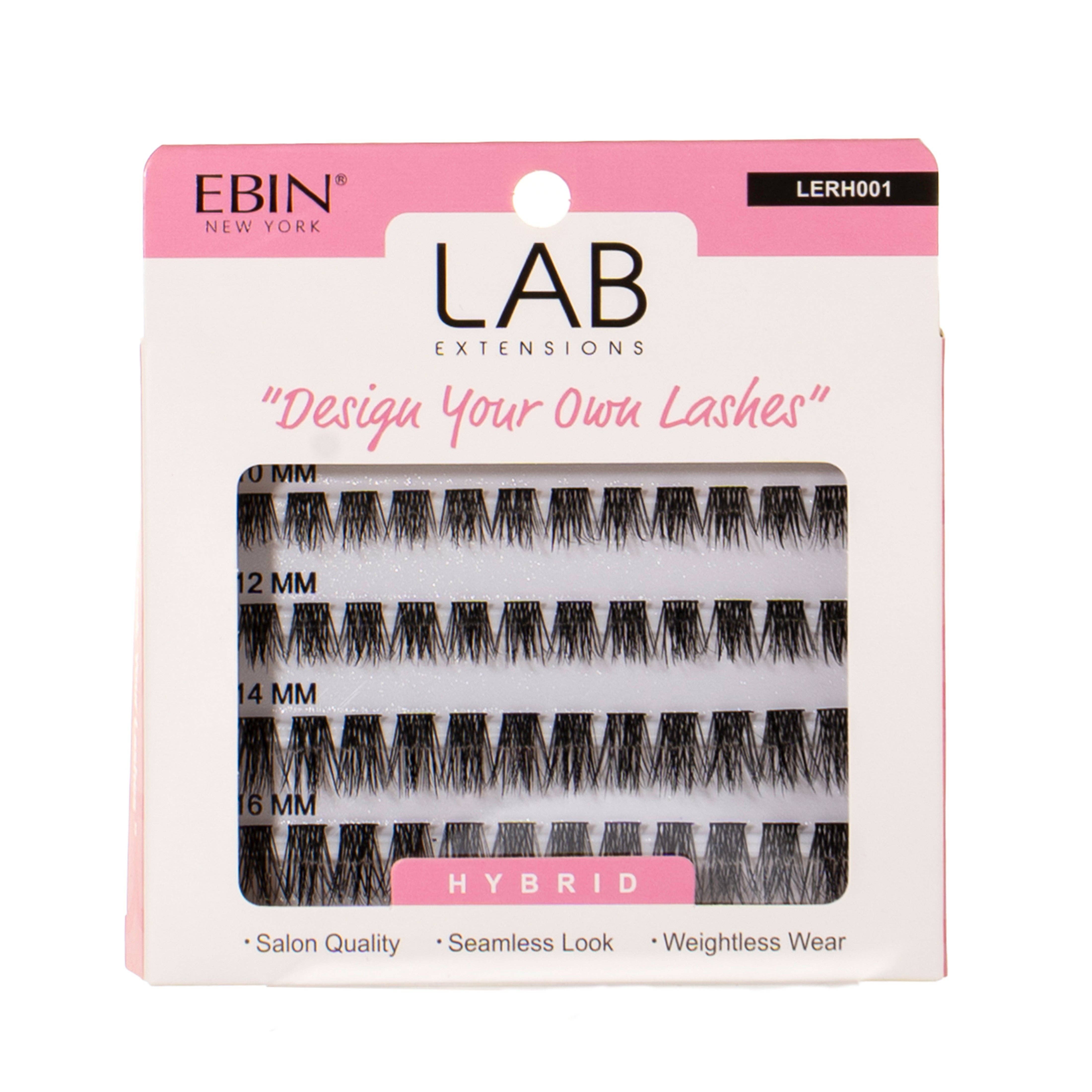 EBIN NEW YORK - LAB EXTENSIONS DIY Cluster Lashes - Hybrid, photo 1 of 2