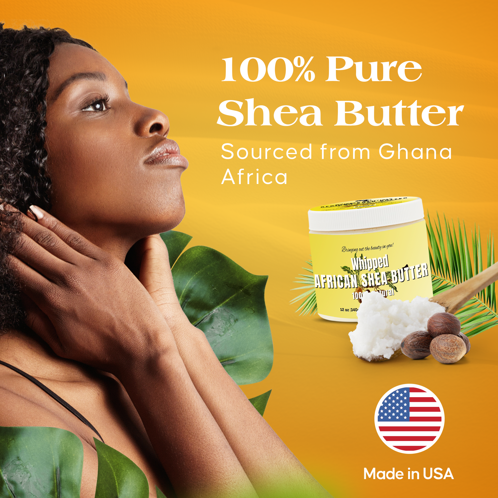RA Cosmetics | Whipped African Ivory Shea Butter - Unscented, photo 3 of 3