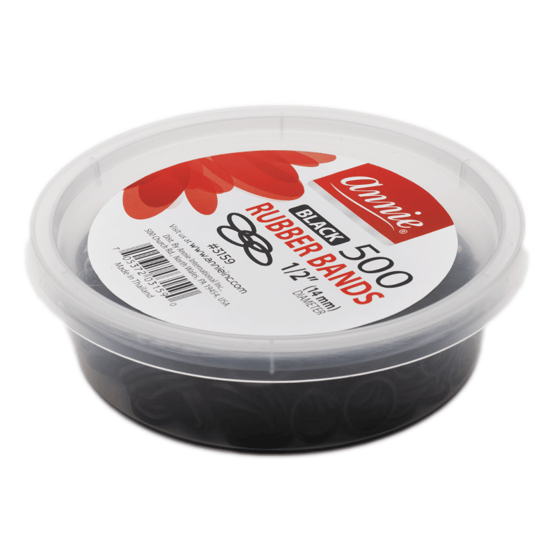 Annie International | Rubber Bands 500Ct Black, photo 2 of 5