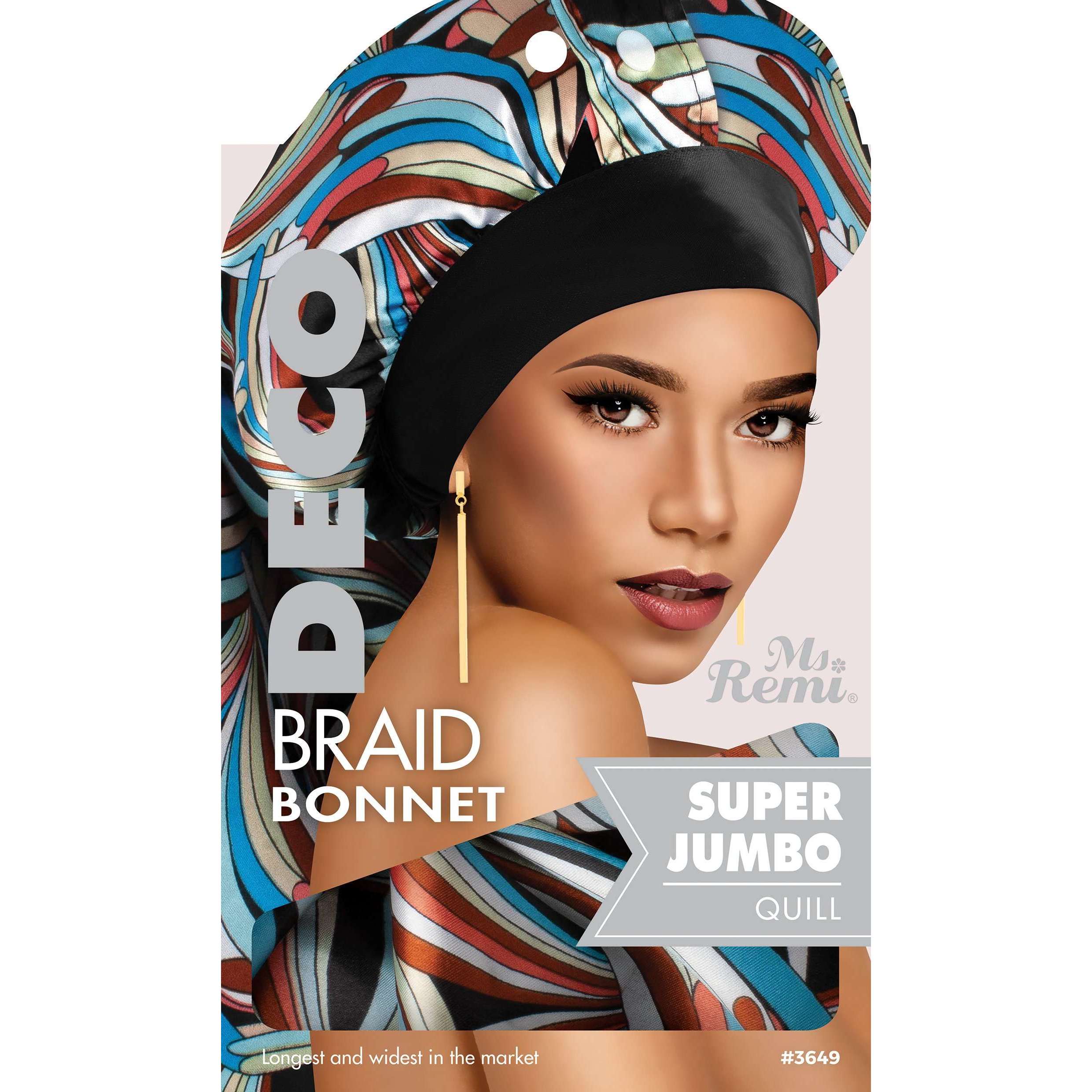 Annie International | Ms. Remi Deco Braid Bonnet Jumbo - XL, photo 2 of 4