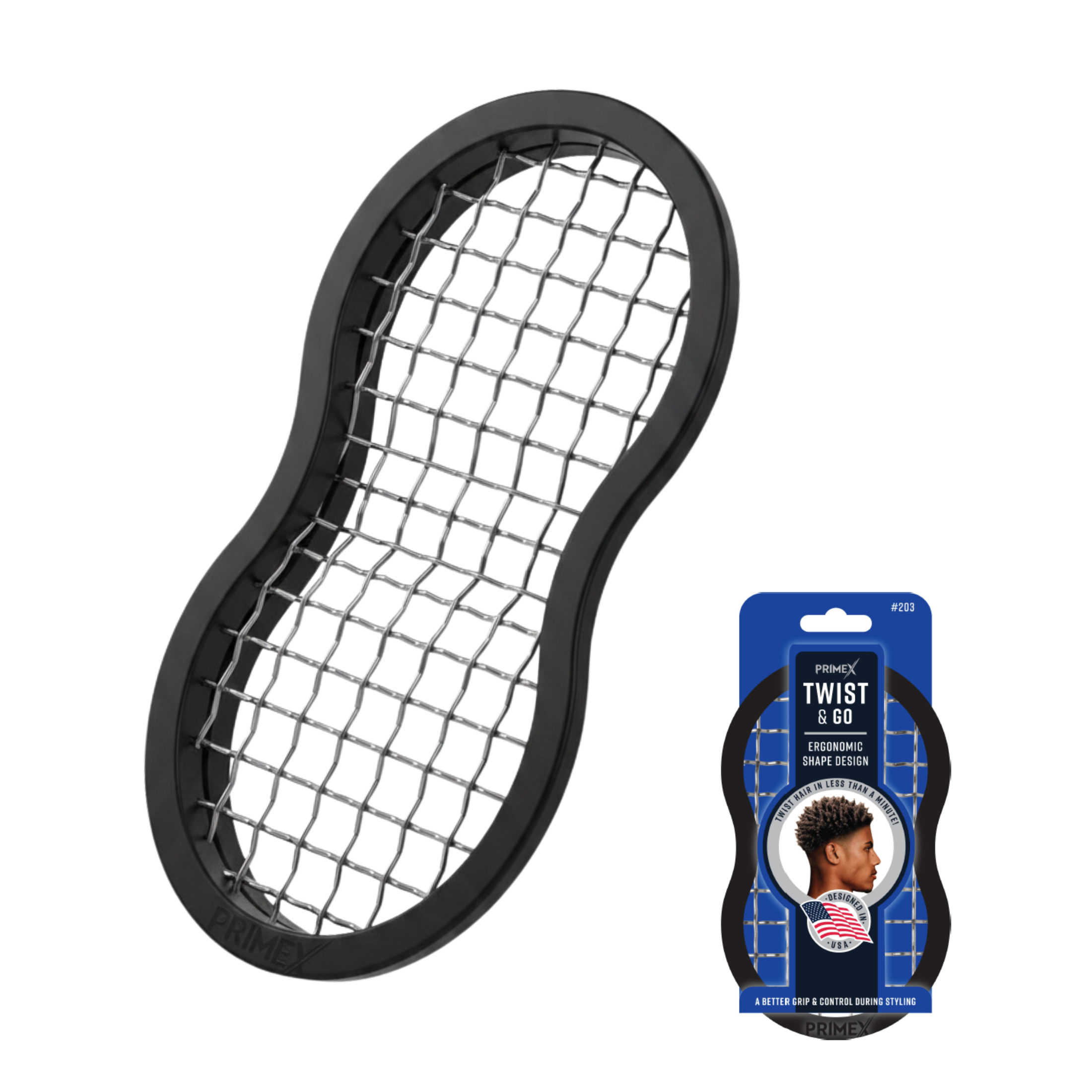Annie International, Inc. - PrimeX Twist & Go Dual Action, 1 Count, Black, photo 1 of 5