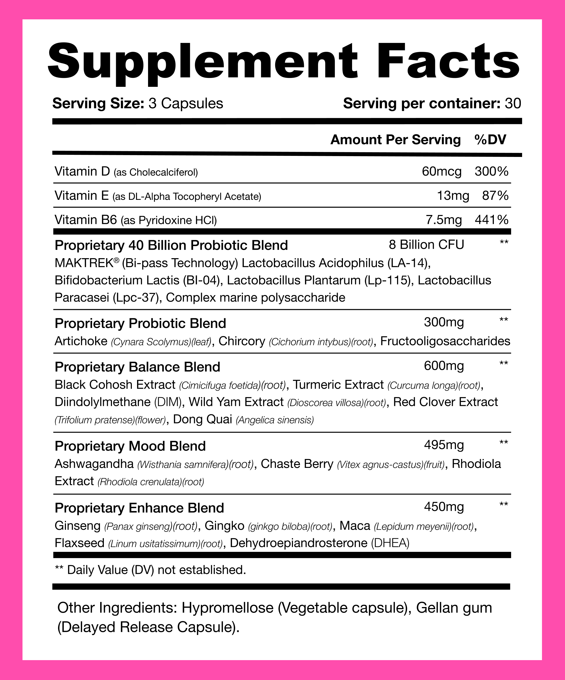 Black Girl Vitamins | BGV Meno-Chill, photo 6 of 8