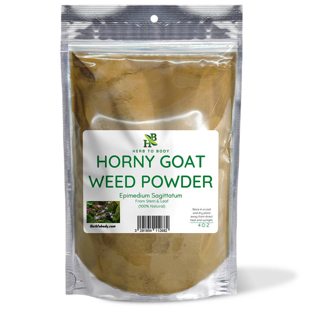 Herb To Body - Horny Goat Weed Powder - 4oz, photo 1 of 2