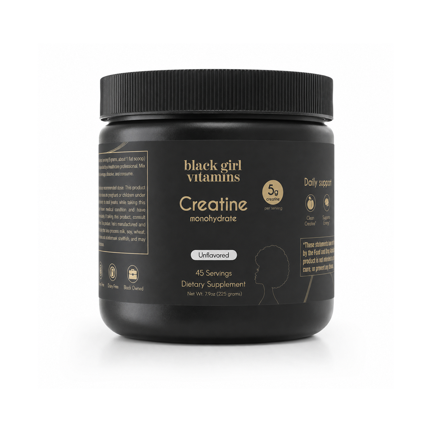 Black Girl Vitamins - BGV CREATINE POWDER, photo 1 of 3
