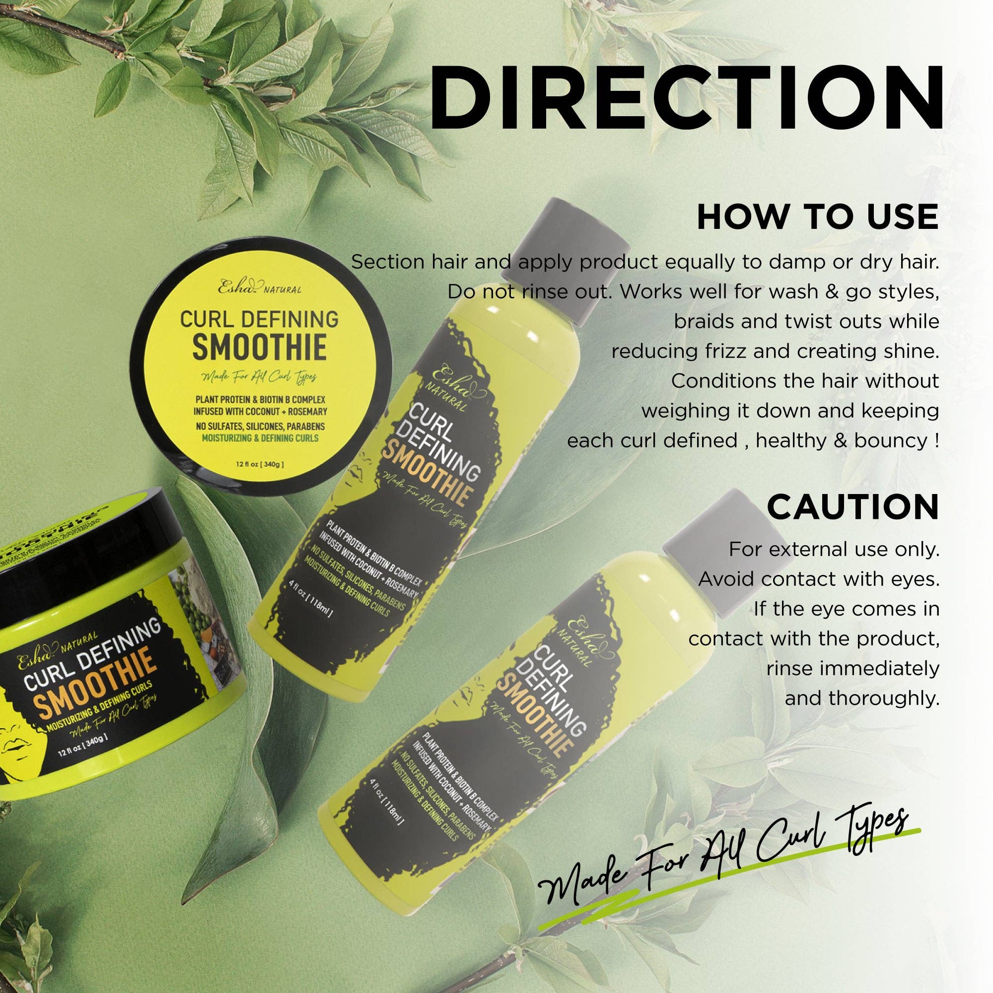 Esha Girl | Esha Natural Curl Defining Smoothie, photo 6 of 7