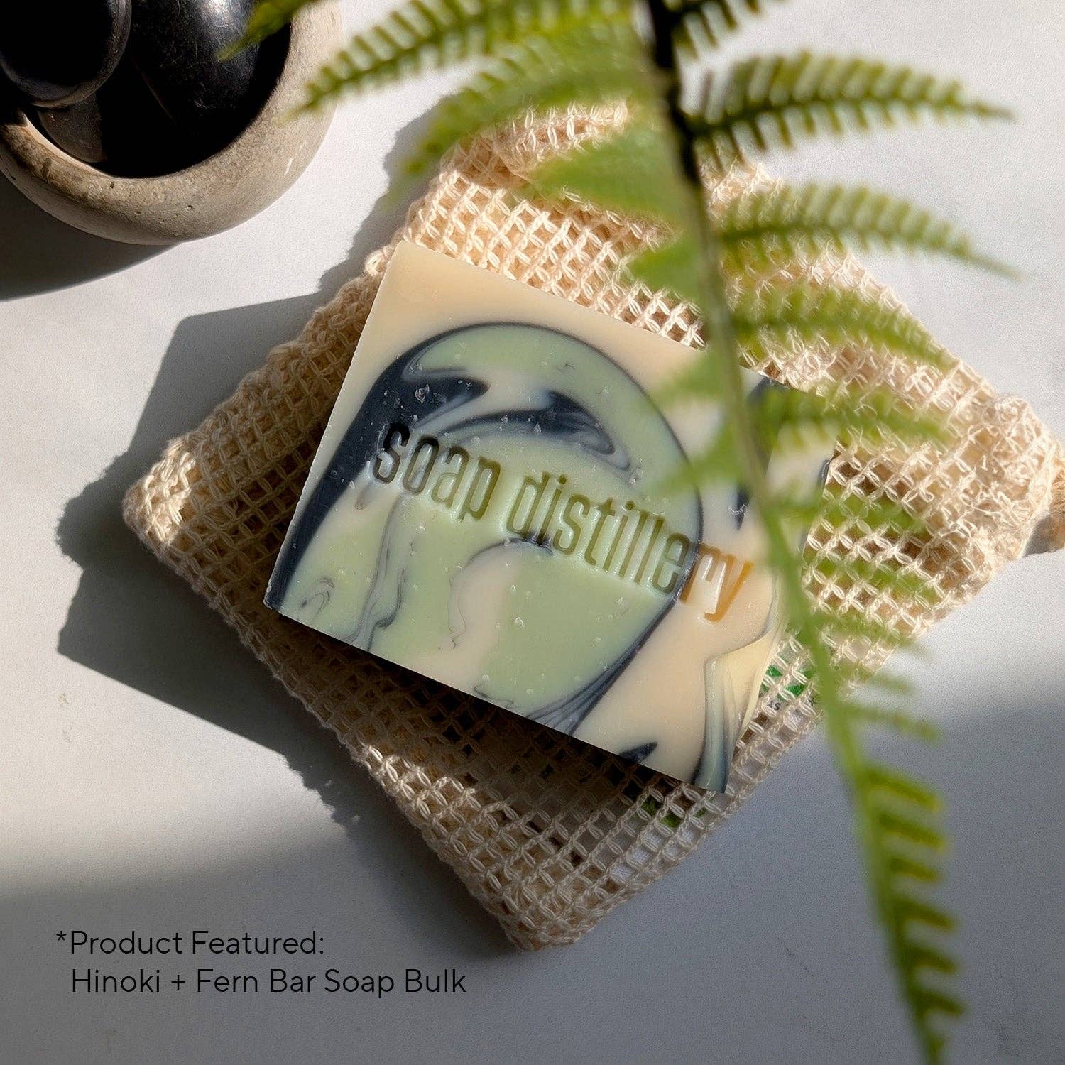 Soap Distillery | Hinoki + Fern Bar Soap - Zero Waste, photo 3 of 4