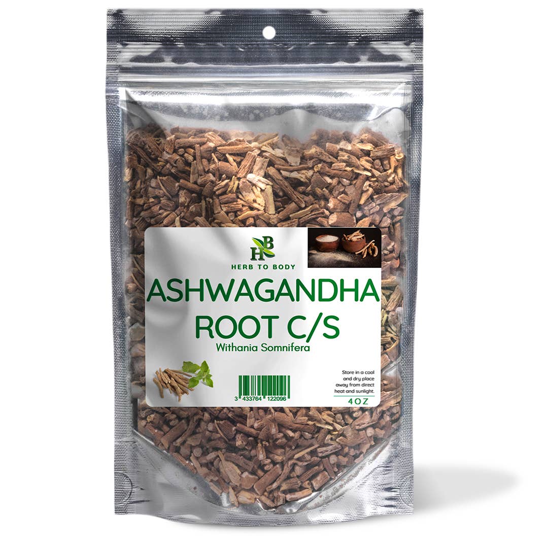 Herb To Body - Ashwagandha Root C/S - 4oz, photo 1 of 2