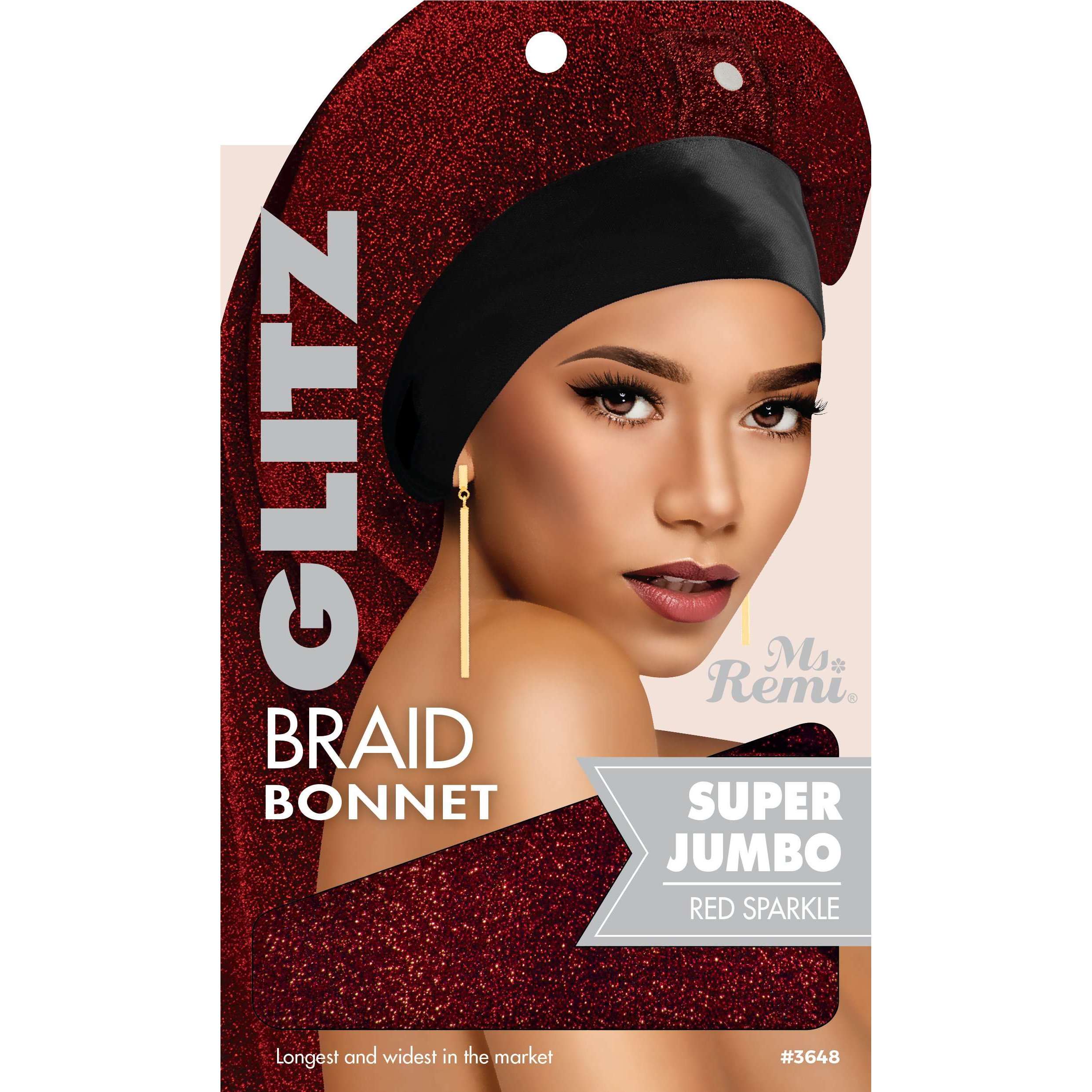Annie International | Ms. Remi Glitz Braid Bonnet Jumbo - XL, photo 1 of 5