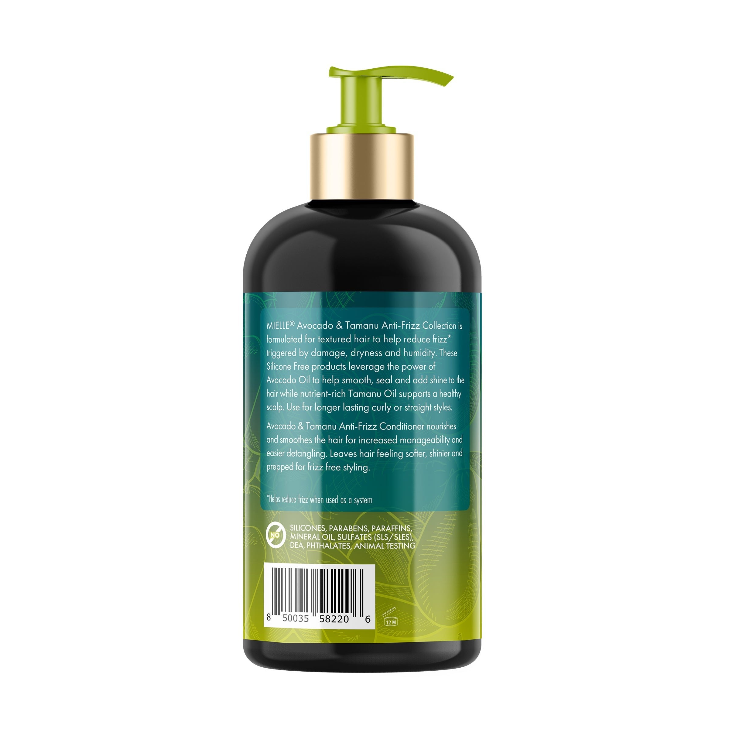 MIELLE | Avocado & Tamanu Anti-Frizz Conditioner, photo 2 of 2
